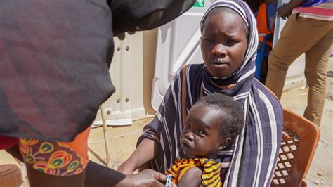 The UN food agency says that 1 in 5 children who arrive in South Sudan from Sudan are malnourished